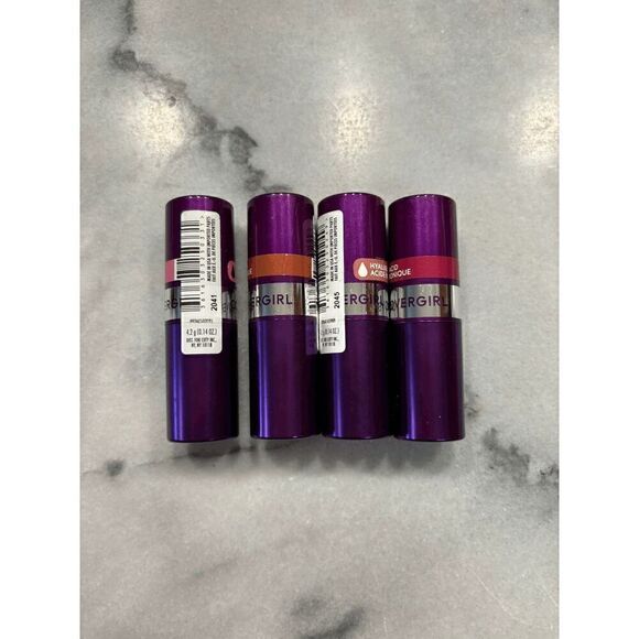 Covergirl Simply Ageless Moisturizing Lipsticks Lot of 4 - Picture 1 of 2